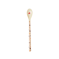 Hands & Kisses Print Melamine Latte Spoon Rice DK